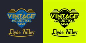 THE VINTAGE MOTORCYCLE CLUB CLYDE VALLEY NEW LOGO JULY 2025